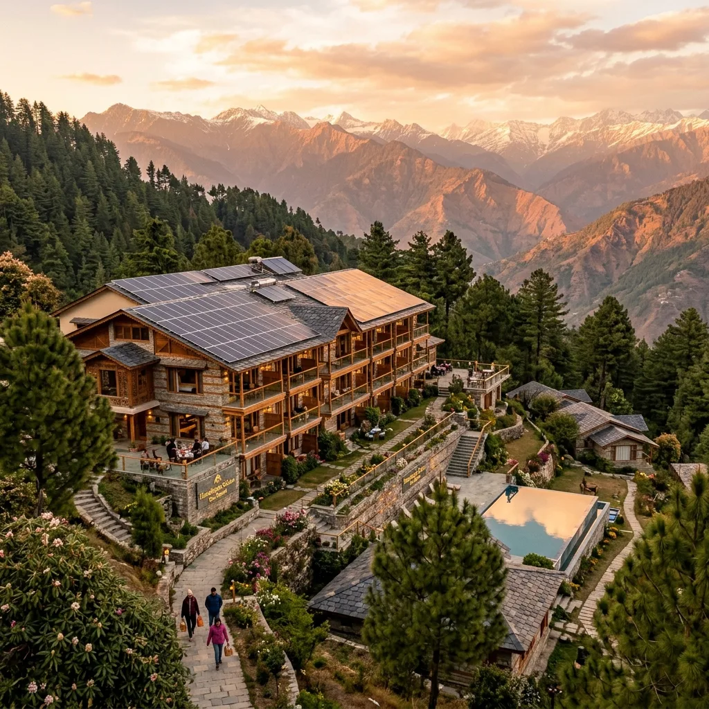 Resort solar installation