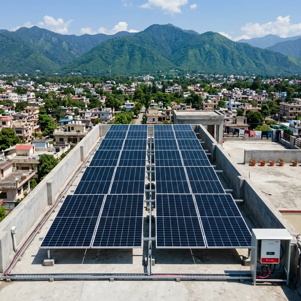 Solar rooftop installation